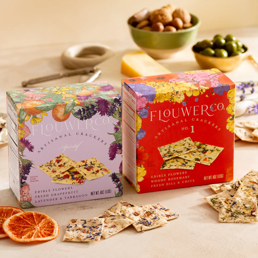 Flouwer Co. Artisanal Crackers, Apéritif