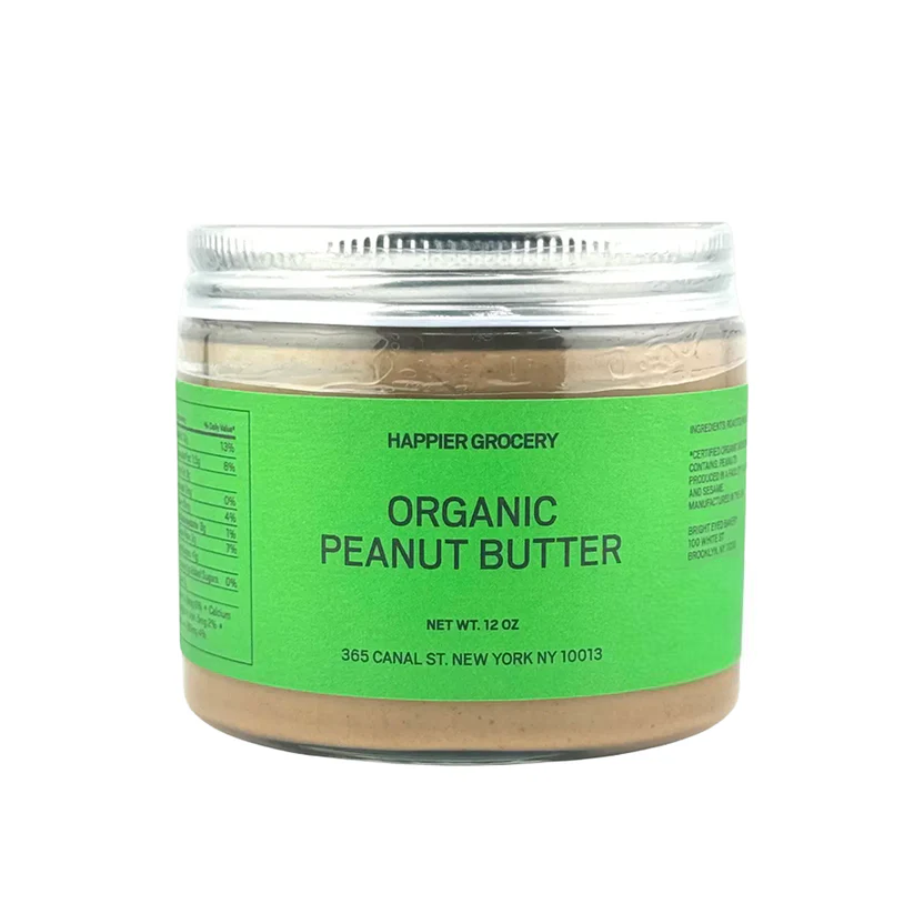 Happier Grocery Peanut Butter - 12 oz