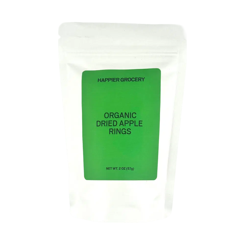 Happier Grocery Organic Dried Apple Rings - 2 oz