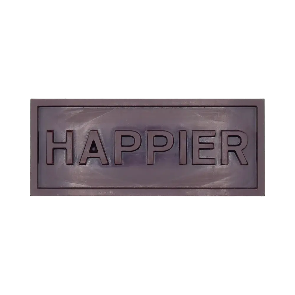 Happier Grocery Organic Dark Chocolate Bar with Sea Salt -  2 oz.