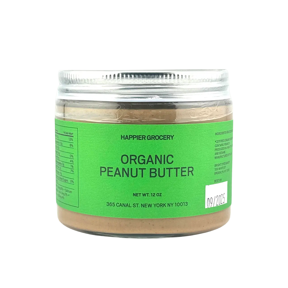 Happier Grocery Peanut Butter - 12 oz